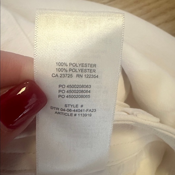 Wilfred Cream Cargo Pants Womens 0 y2k - Picture 5 of 6